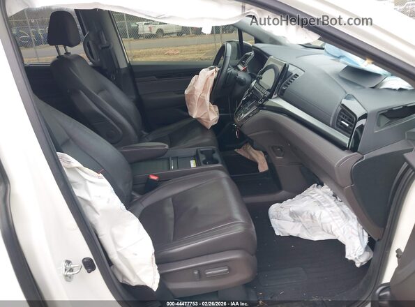 5FNRL6H91JB033399 2018 HONDA ODYSSEY White Vista interior delantera