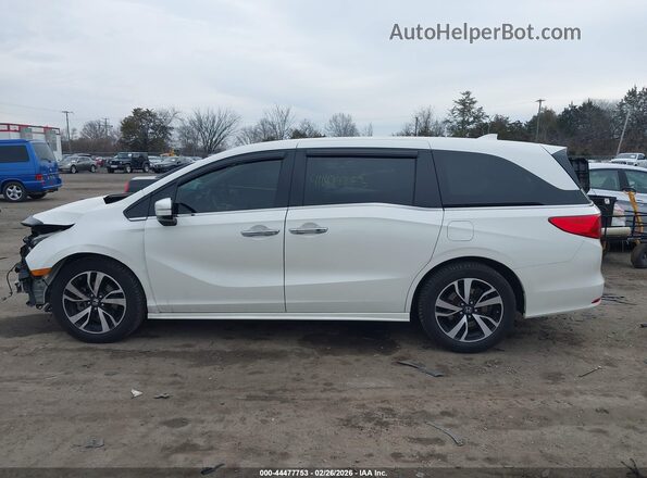 5FNRL6H91JB033399 2018 HONDA ODYSSEY White Vista interior de 360 grados