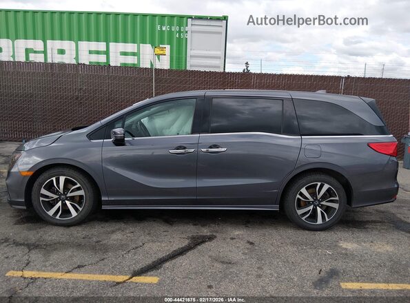 5FNRL6H92KB105180 2019 HONDA ODYSSEY Серый Панорамный вид салона 360°
