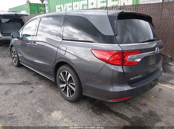 5FNRL6H92KB105180 2019 HONDA ODYSSEY Серый Задняя левая четверть