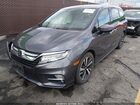 2019 Honda Odyssey Elite Серый vin: 5FNRL6H92KB105180