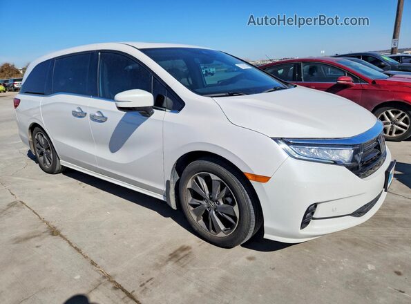 5FNRL6H92RB032807 2024 HONDA ODYSSEY White Przód prawy