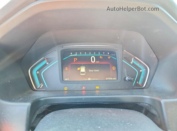 5FNRL6H92RB032807 2024 HONDA ODYSSEY White Widok zestawu wskaźników
