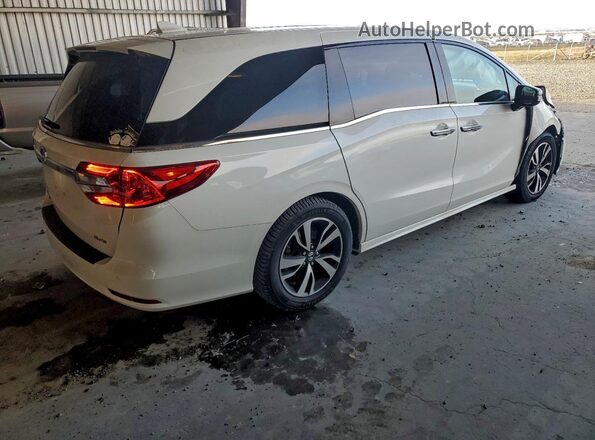 5FNRL6H95KB014100 2019 HONDA ODYSSEY White Tył prawy