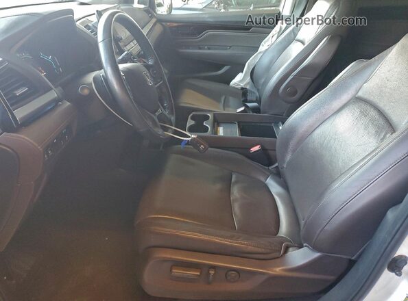 5FNRL6H95KB014100 2019 HONDA ODYSSEY White Widok wnętrza z przodu