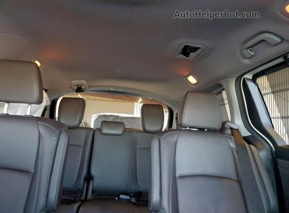 5FNRL6H95KB014100 2019 HONDA ODYSSEY White Widok tylnych siedzeń