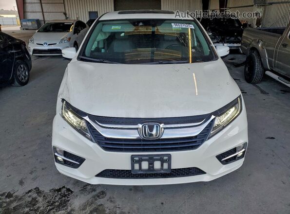 5FNRL6H95KB014100 2019 HONDA ODYSSEY White Widok z przodu