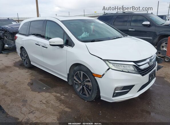 5FNRL6H96LB069981 2020 HONDA ODYSSEY Белый Передняя правая четверть