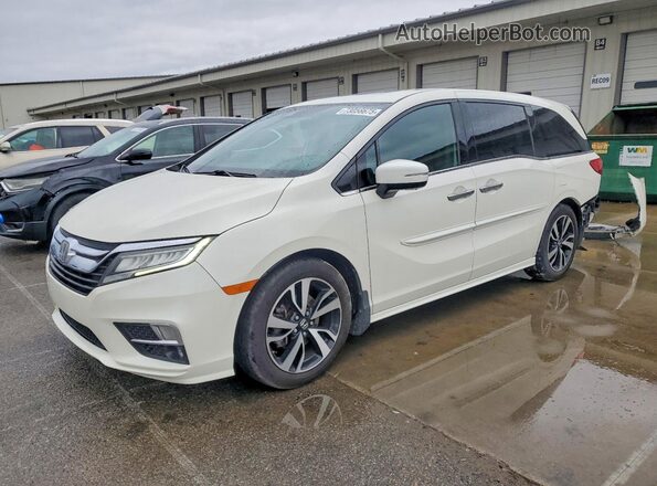 5FNRL6H97KB036793 2019 HONDA ODYSSEY White წინა მარცხენა ხედი სამი მეოთხედიდან