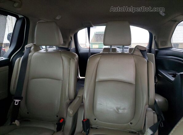 5FNRL6H97KB036793 2019 HONDA ODYSSEY White უკანა სავარძლების ხედი