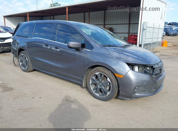 5FNRL6H99PB058432 2023 HONDA ODYSSEY Gray Առջևի աջ