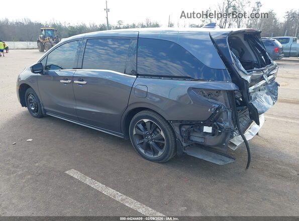 5FNRL6H99PB058432 2023 HONDA ODYSSEY Gray Հետևի ձախ