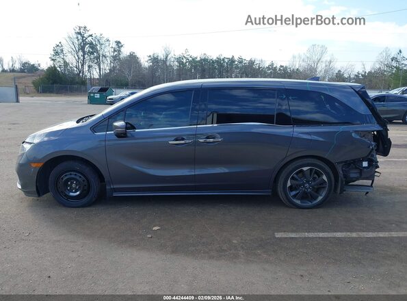 5FNRL6H99PB058432 2023 HONDA ODYSSEY Gray 