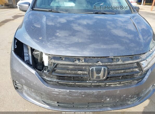 5FNRL6H99PB058432 2023 HONDA ODYSSEY Gray 