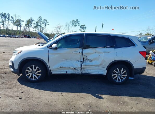 5FNYF5H36KB001896 2019 HONDA PILOT Белый Панорамный вид салона 360°