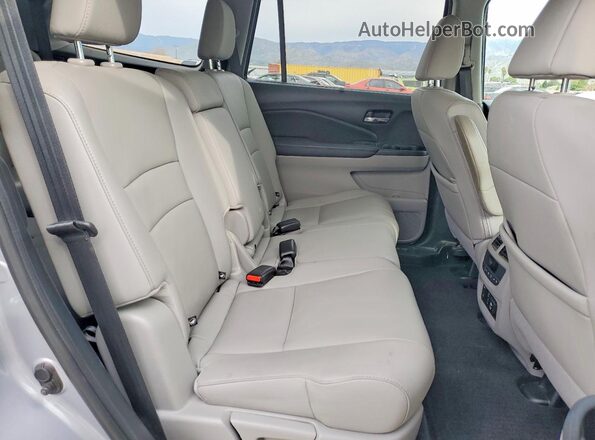 5FNYF5H40KB008366 2019 HONDA PILOT Серый Вид задней части салона