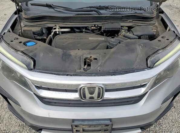 5FNYF5H40KB008366 2019 HONDA PILOT Серый Вид подкапотного пространства