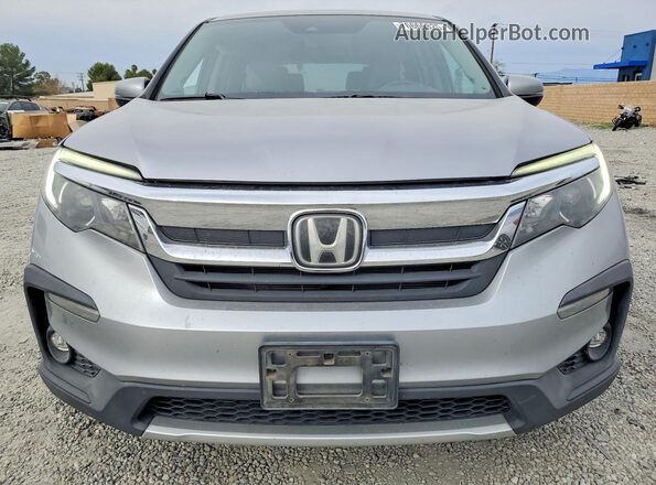5FNYF5H40KB008366 2019 HONDA PILOT Серый Вид спереди