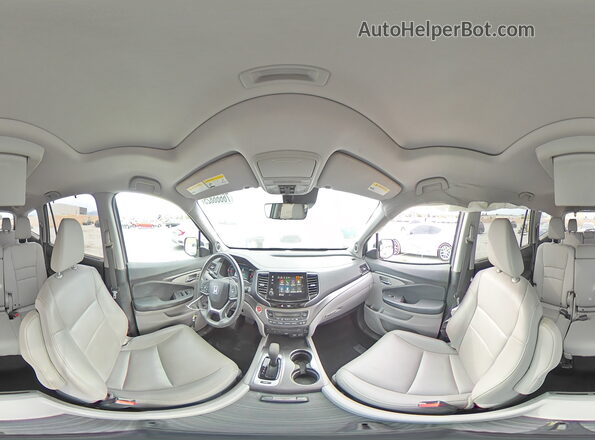 5FNYF5H40KB008366 2019 HONDA PILOT Серый Панорамный вид салона 360°