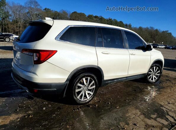 5FNYF5H4XKB019746 2019 HONDA PILOT Белый Задняя правая четверть