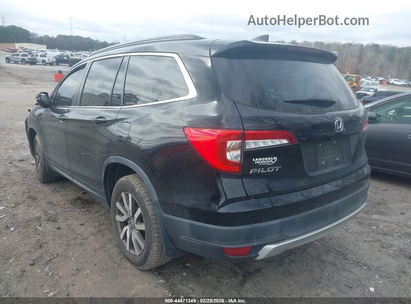 5FNYF5H57KB041339 2019 HONDA PILOT Черный Задняя левая четверть