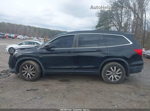 5FNYF5H57KB041339 2019 HONDA PILOT Черный Панорамный вид салона 360°