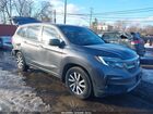 2021 Honda Pilot 2wd Ex-l Gray vin: 5FNYF5H57MB008991