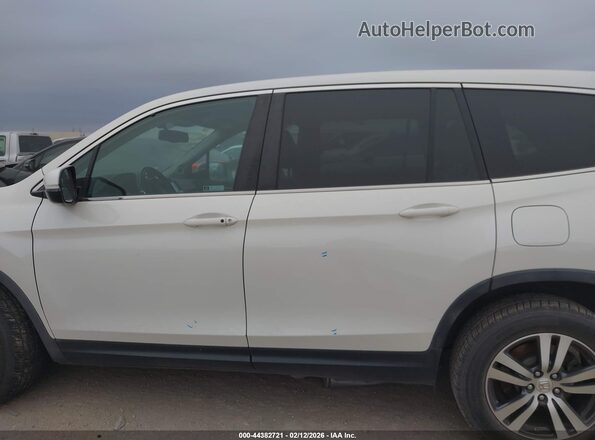 5FNYF5H5XJB028339 2018 HONDA PILOT Белый Панорамный вид салона 360°