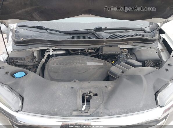 5FNYF5H5XJB028339 2018 HONDA PILOT Белый Вид сзади