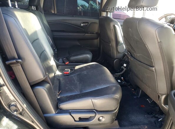 5FNYF5H63MB000122 2021 HONDA PILOT Черный Вид задней части салона