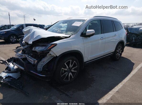 5FNYF5H68MB030281 2021 HONDA PILOT Белый Передняя левая четверть