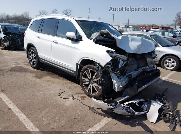 5FNYF5H68MB030281 2021 HONDA PILOT Белый Передняя правая четверть