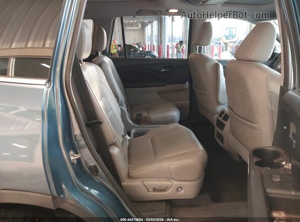 5FNYF6H03JB045199 2018 HONDA PILOT Blue Вид наклейки з VIN-кодом