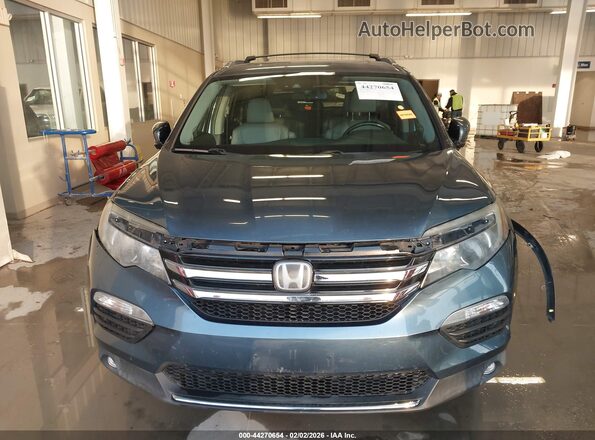 5FNYF6H03JB045199 2018 HONDA PILOT Blue 
