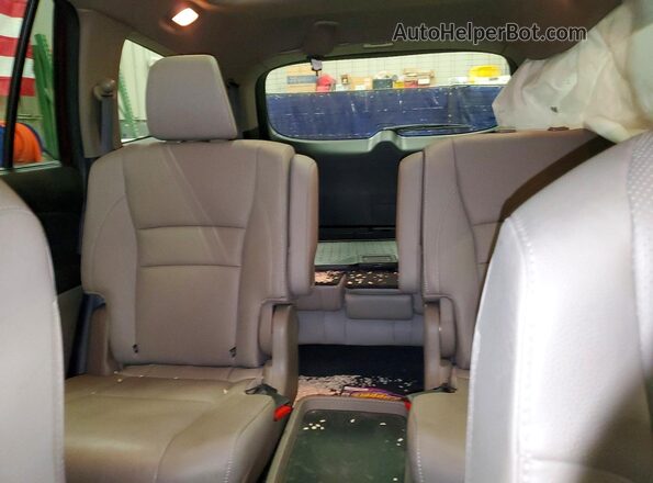 5FNYF6H06NB074847 2022 HONDA PILOT Бордовый Вид задних сидений