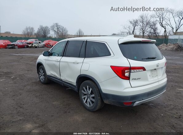 5FNYF6H34KB017598 2019 HONDA PILOT Белый Задняя левая четверть