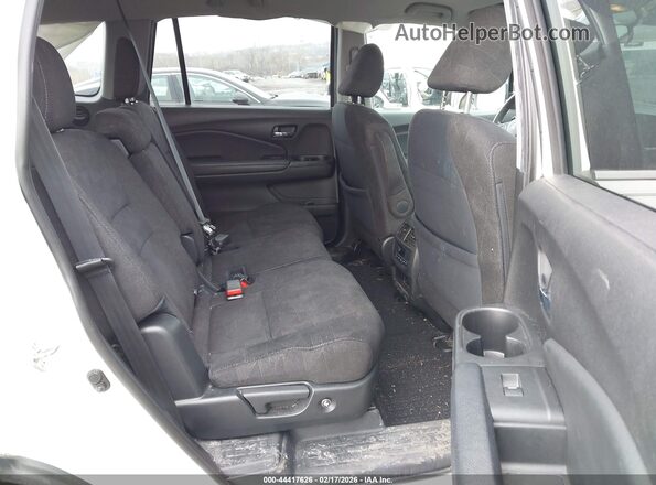5FNYF6H34KB017598 2019 HONDA PILOT Белый Вид наклейки с VIN-кодом