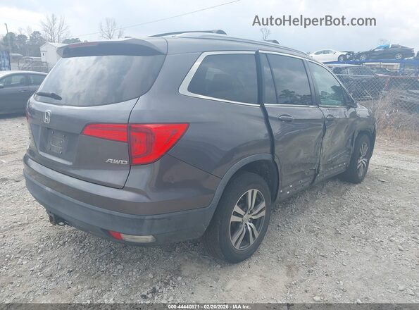 5FNYF6H36GB106984 2016 HONDA PILOT Серый Задняя правая четверть