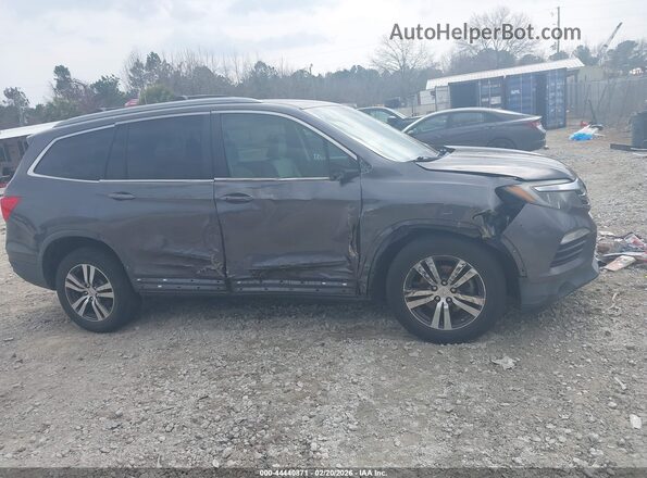 5FNYF6H36GB106984 2016 HONDA PILOT Серый Вид щитка приборов
