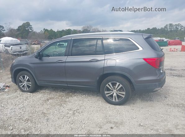 5FNYF6H36GB106984 2016 HONDA PILOT Серый Вид задней части салона