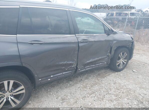 5FNYF6H36GB106984 2016 HONDA PILOT Серый Вид спереди