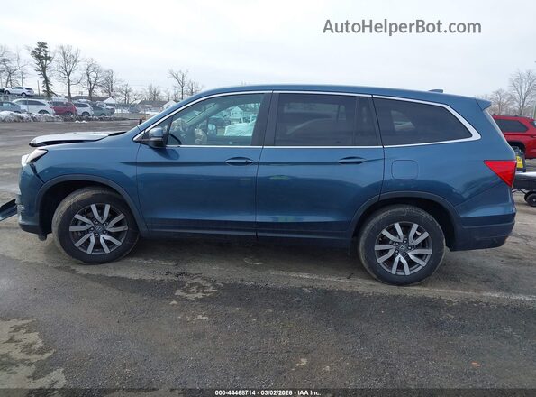 5FNYF6H37LB066408 2020 HONDA PILOT Синий Панорамный вид салона 360°