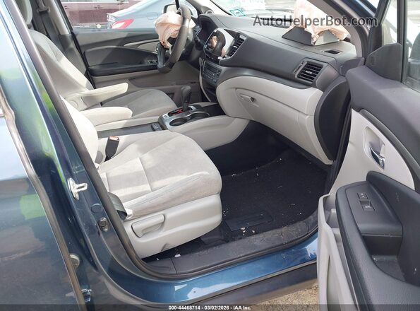 5FNYF6H37LB066408 2020 HONDA PILOT Синий Вид салона спереди