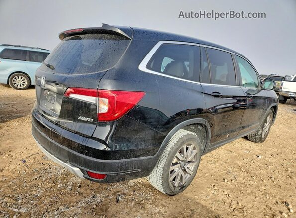 5FNYF6H46KB008961 2019 HONDA PILOT Black Tył prawy