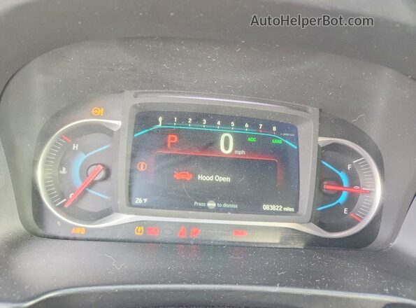 5FNYF6H46KB008961 2019 HONDA PILOT Black Widok zestawu wskaźników