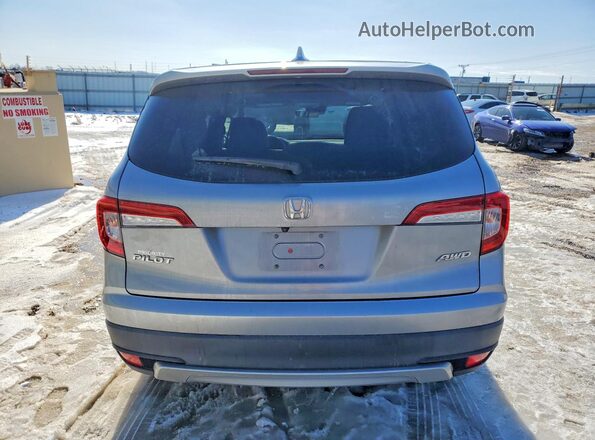 5FNYF6H58KB065476 2019 HONDA PILOT Серебряный Вид сзади
