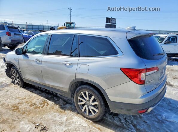 5FNYF6H58KB065476 2019 HONDA PILOT Серебряный Задняя левая четверть
