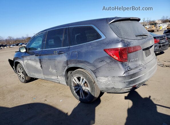 5FNYF6H59HB100583 2017 HONDA PILOT Серый Задняя левая четверть
