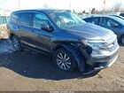 2021 Honda Pilot Awd Ex-l Gray vin: 5FNYF6H5XMB009462