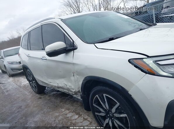 5FNYF6H68KB006341 2019 HONDA PILOT White Вид спереду